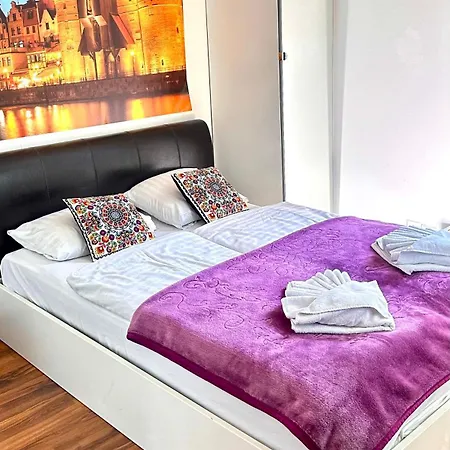 公寓式酒店 Wind Rose Luxury & Spa- With Private Sauna, Gym, Jacuzzi 格但斯克