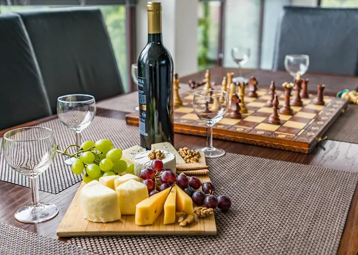 Lägenhetshotell Wind Rose Luxury & Spa- With Private Sauna, Gym, Jacuzzi Gdańsk